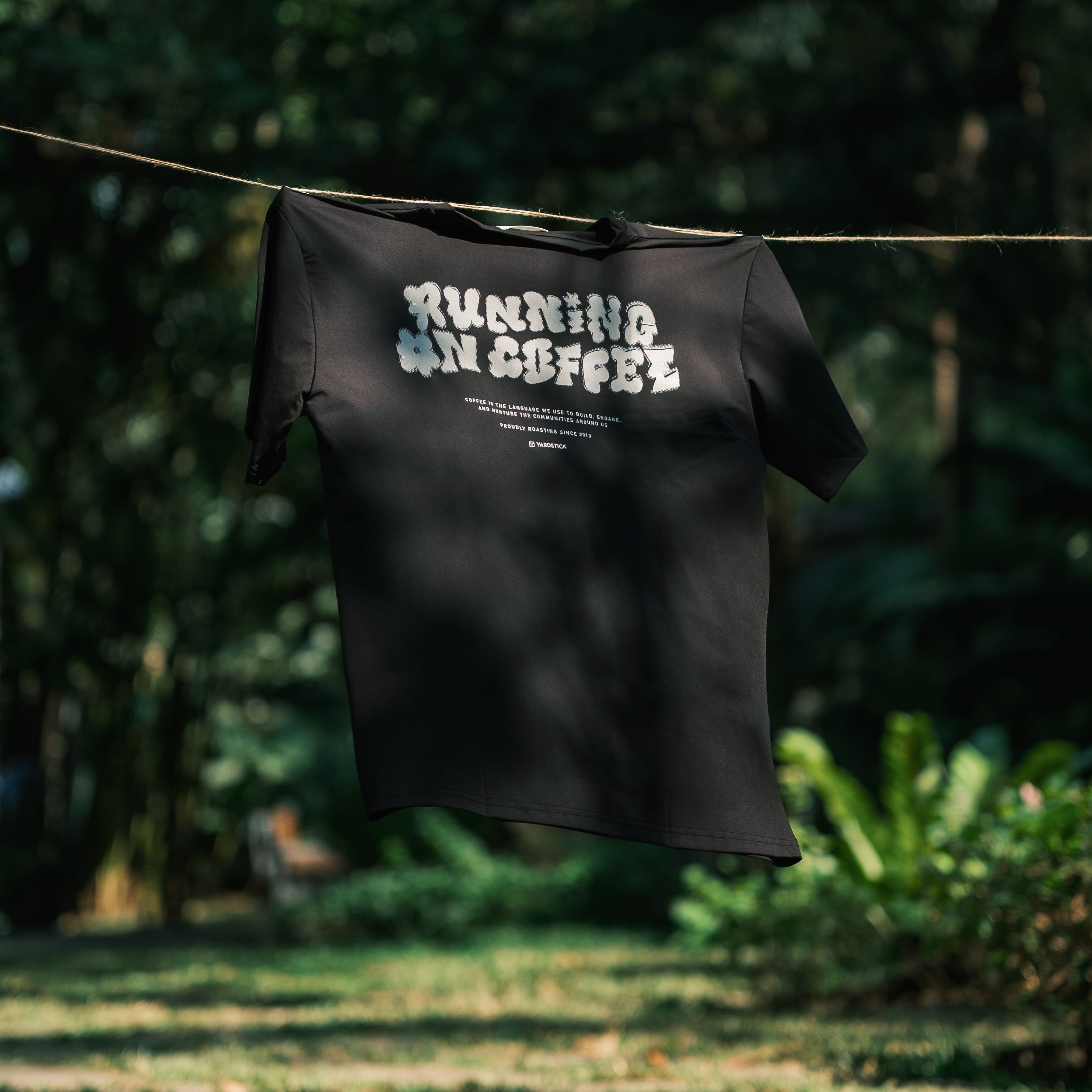 Running on Coffee Active Tee