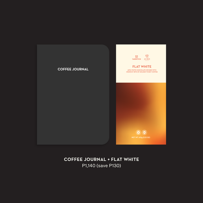 The Flat White and Coffee Journal + Yardstick Market Bag - 10th Year Anniversary Edition - Valentine's Promo Bundle