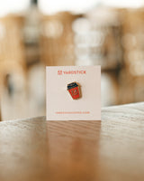 Yardstick World Tour Enamel Pin